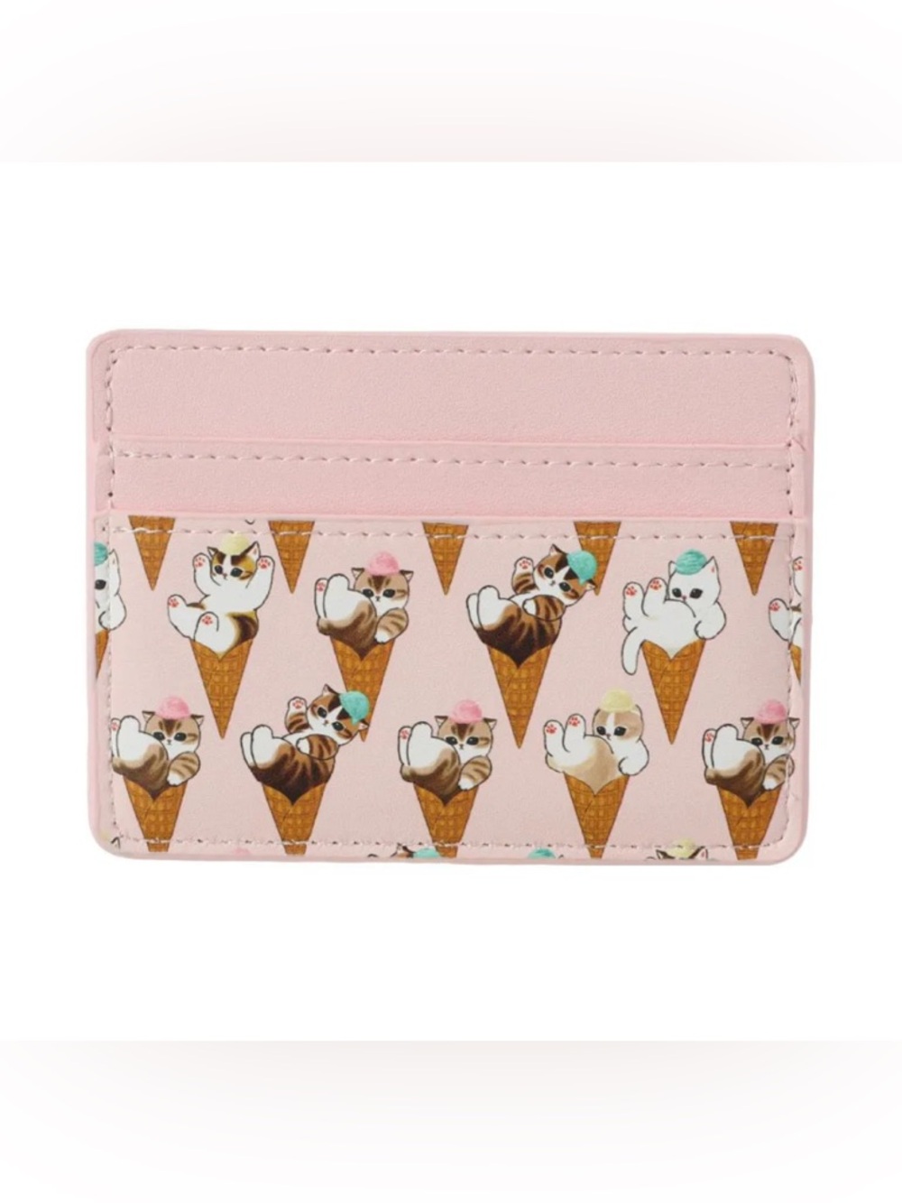 BNIB Mofusand x Miniso Card Holder Ice cream Cone Design